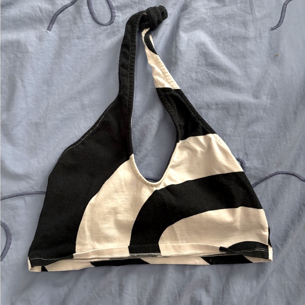 Motel Rocks Swirl Halter Top - Picture 4 of 5